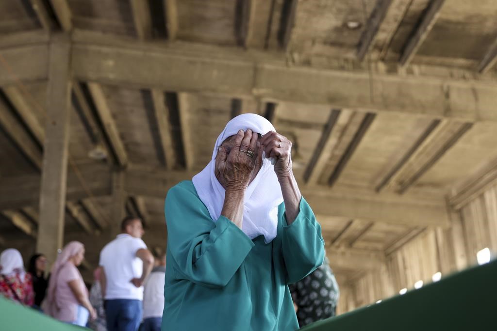 Hundreds Gather In Sarajevo To Pay Their Respects To Srebrenica