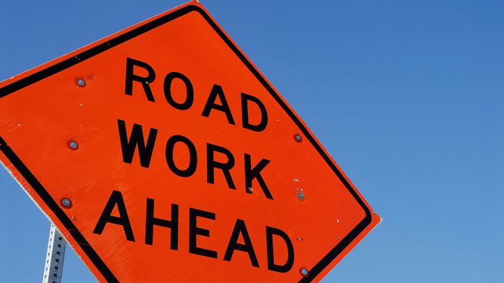 Lane restrictions on Woodroffe for May. Here's why