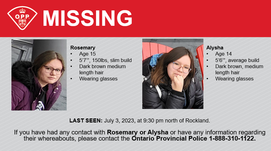 Missing teens - Rockland