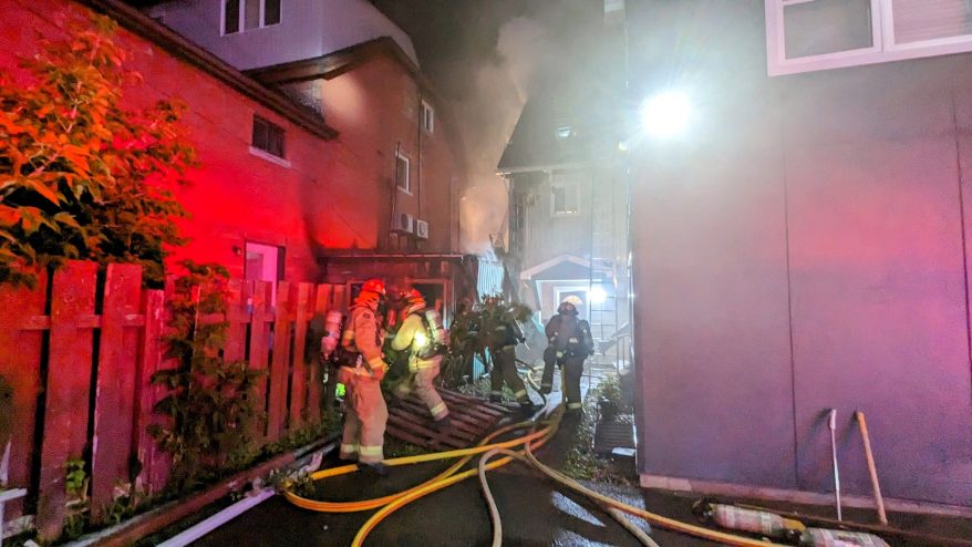 Sandy Hill Row House Fire Displaces 25 People, Injures One