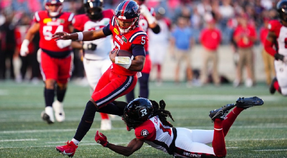Alouettes rally late to defeat Redblacks