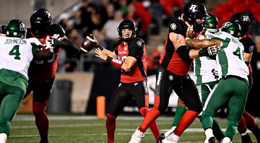 Montreal Alouettes clinch playoff spot with victory over Redblacks