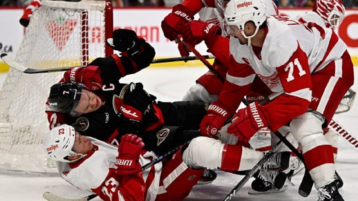 Wings snap Ottawa's threegame winning streak