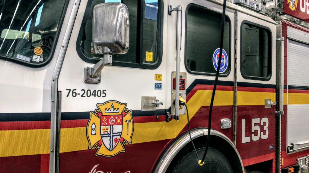 Fire crews knock down Ottawa east end garage fire