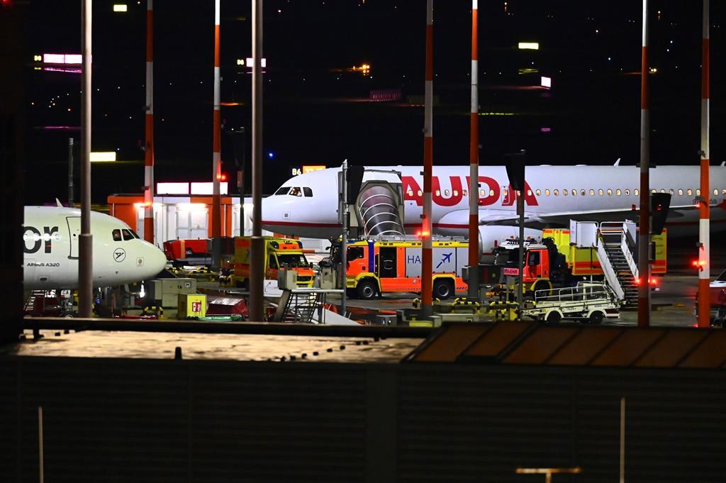 German airport closed after armed man breaches security with his car