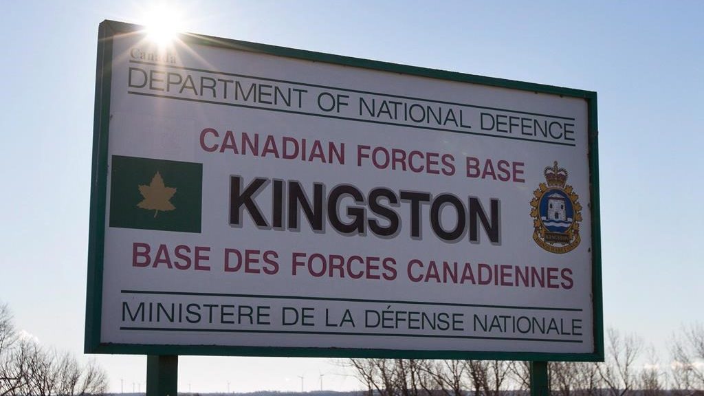 canadian forces base sign