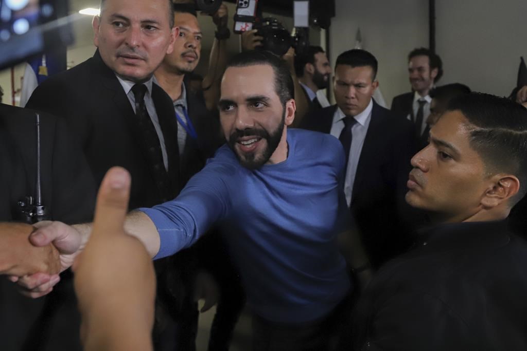 El Salvador's Nayib Bukele takes his presidential reelection campaign