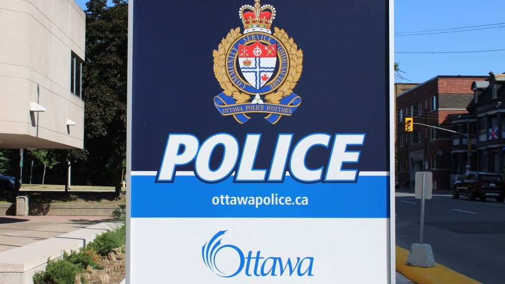 ottawa police service sign