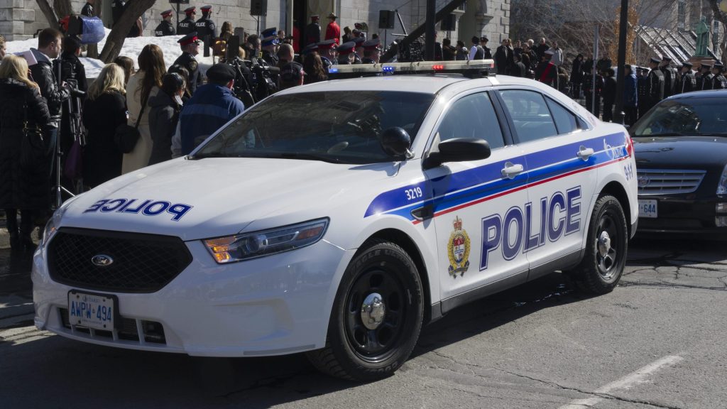 Ottawa police car, Ottawa, Canada