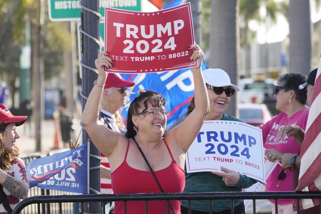 Trump appears at federal court in Florida for closed hearing in