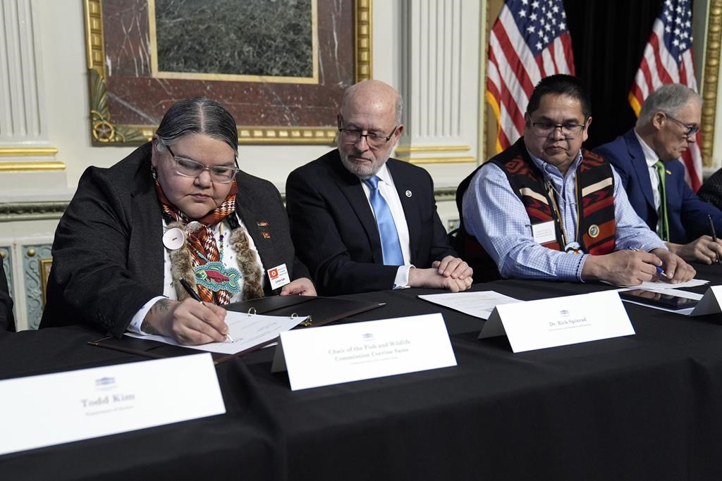 White House, tribal leaders hail 'historic' deal to restore salmon runs in Pacific Northwest