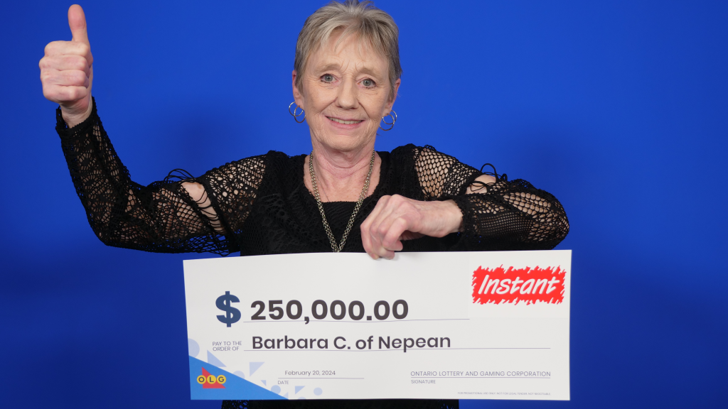 Nepean resident celebrating $250K lottery win