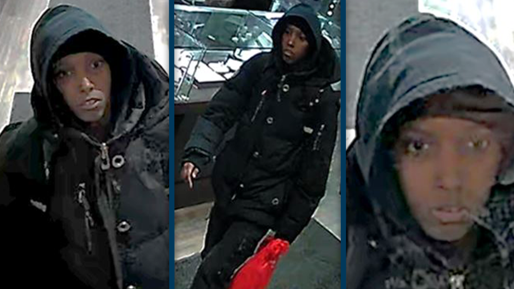 Police release images of Centretown armed robbery suspect