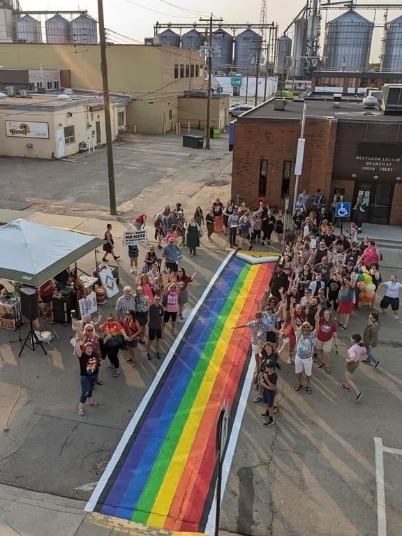 LGBTQ students look ahead after Alberta town bans Pride flags, rainbow crosswalks