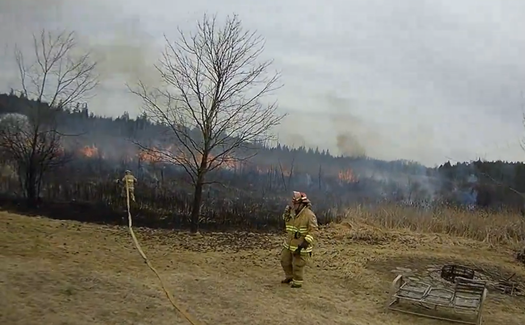 Ottawa fire crews knock down 12th brush fire in less than two weeks