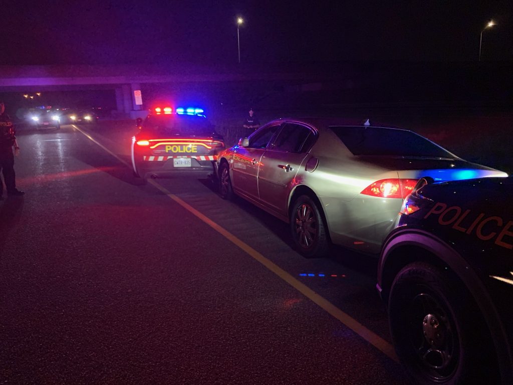 Man caught driving wrong way on Hwy. 417 registers over twice the legal limit