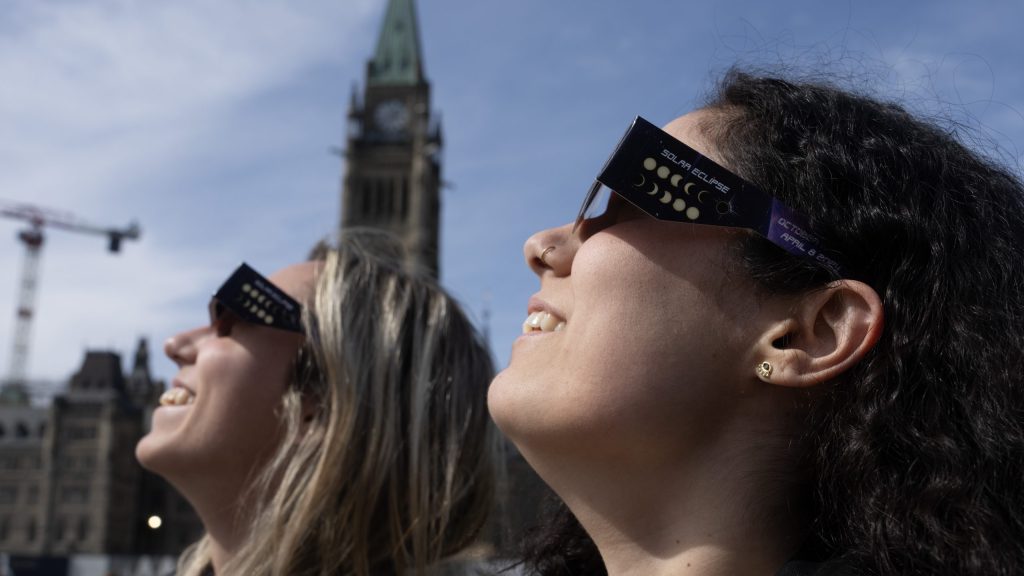 Historic solar eclipse passes through Ottawa
