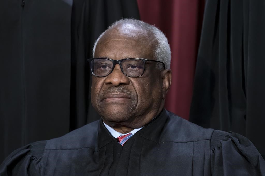 Justice Thomas returns to Supreme Court after 1 day absence