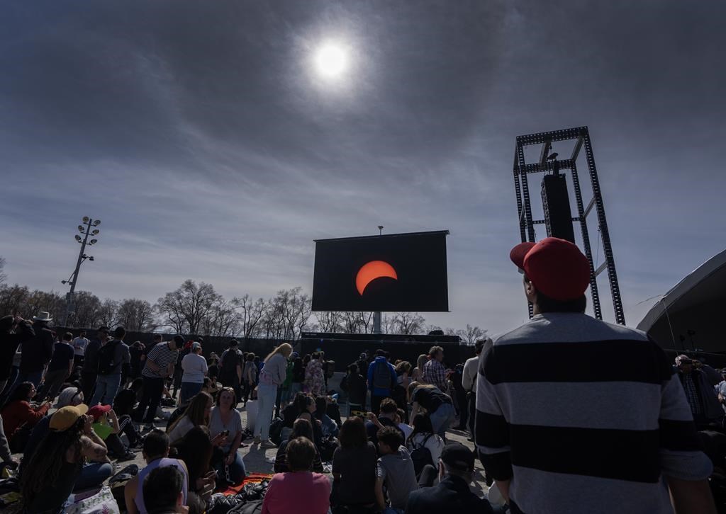 Quebec Health Department reports 28 cases of eye damage linked to solar eclipse