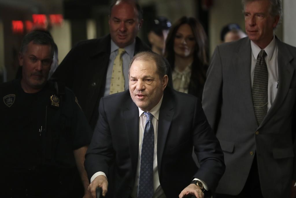 Harvey Weinstein’s rape conviction is overturned by New York's top court