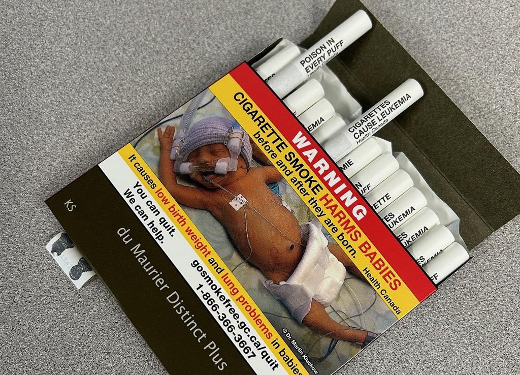 Cigarette warnings to be printed on individual smokes in Canada