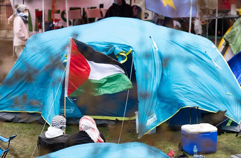 Montreal police have been asked by McGill to dismantle pro-Palestinian encampment