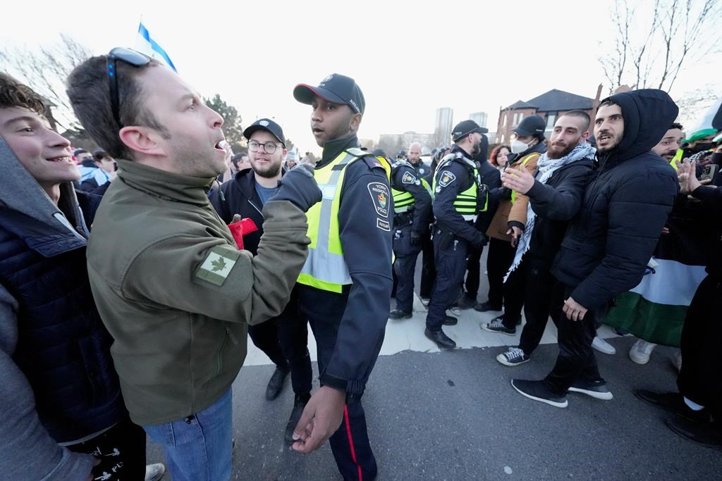 Spike in 'violent rhetoric' since Oct. 7 attack from 'extremist actors,' CSIS warns