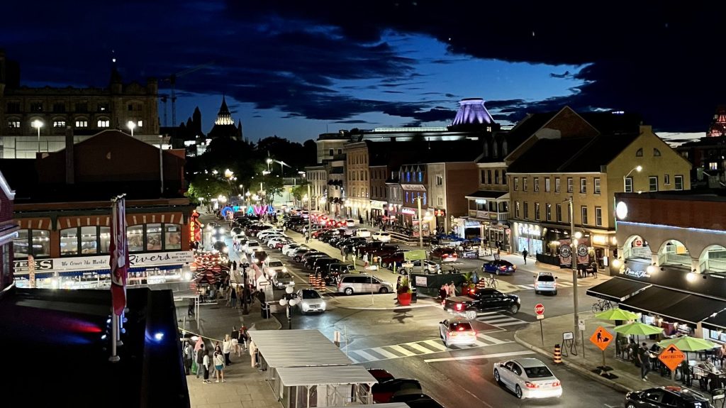 The ByWard Market at night. (CityNews/files)