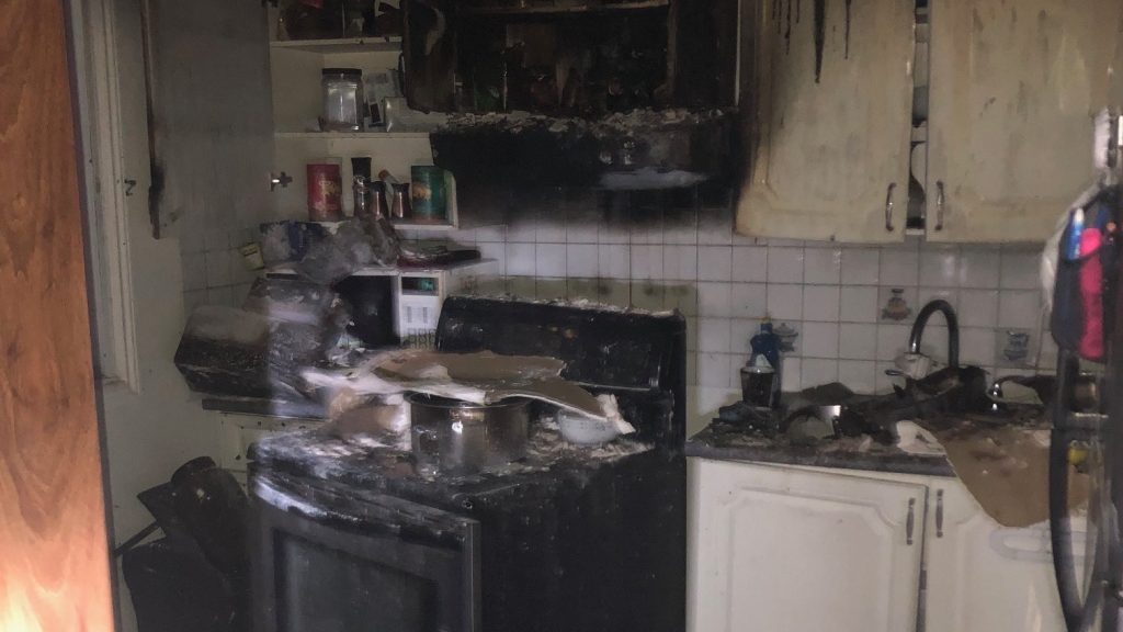 Blossom Park kitchen caught fire in the middle of the night