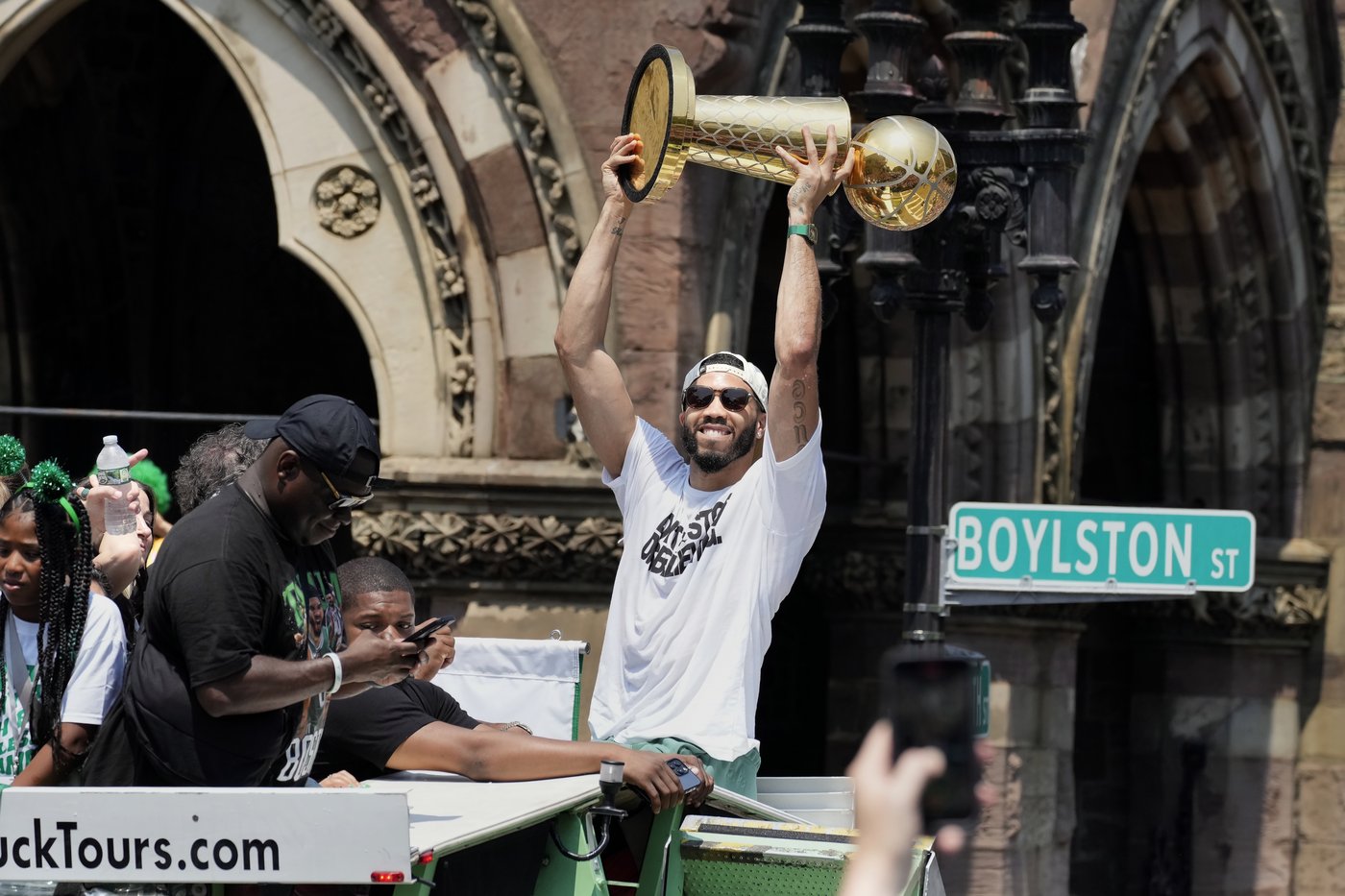 Cue the duck boats: Boston salutes Celtics’ record 18th NBA championship with parade