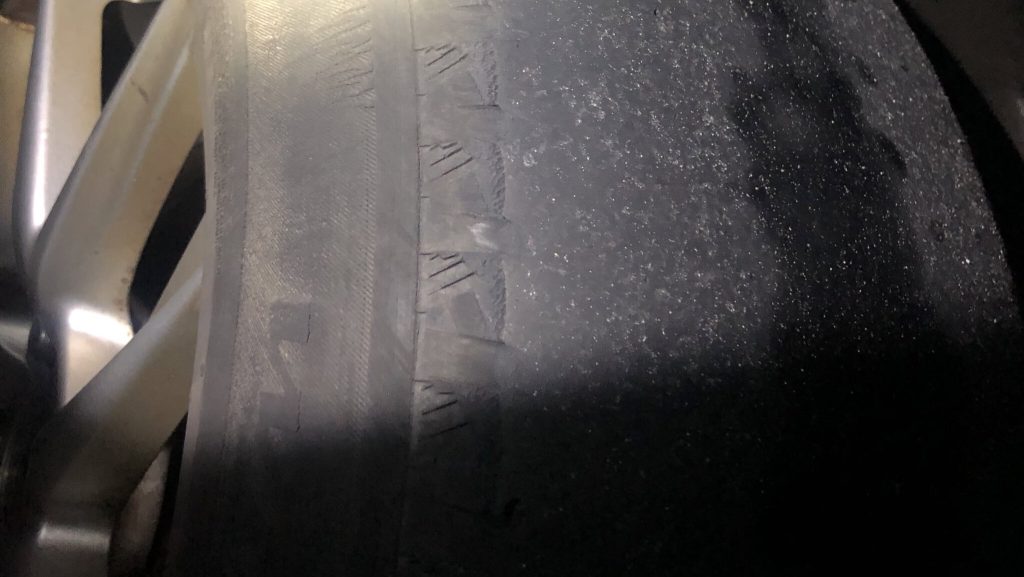 OPP charge 1 for driving with a 'completely' bald tire on Hwy. 416