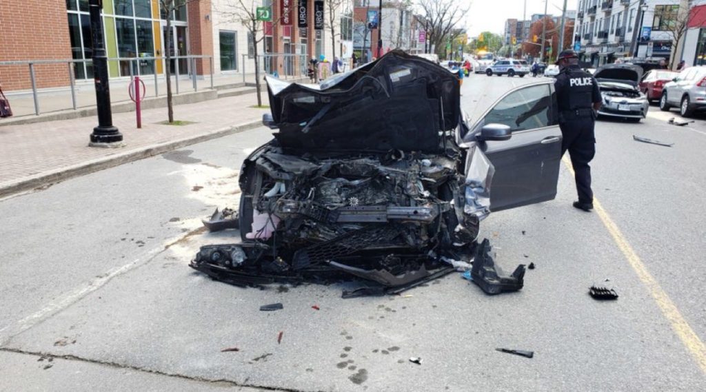 Charges laid after speeding, window tint impacted 5 vehicle collision in Westboro