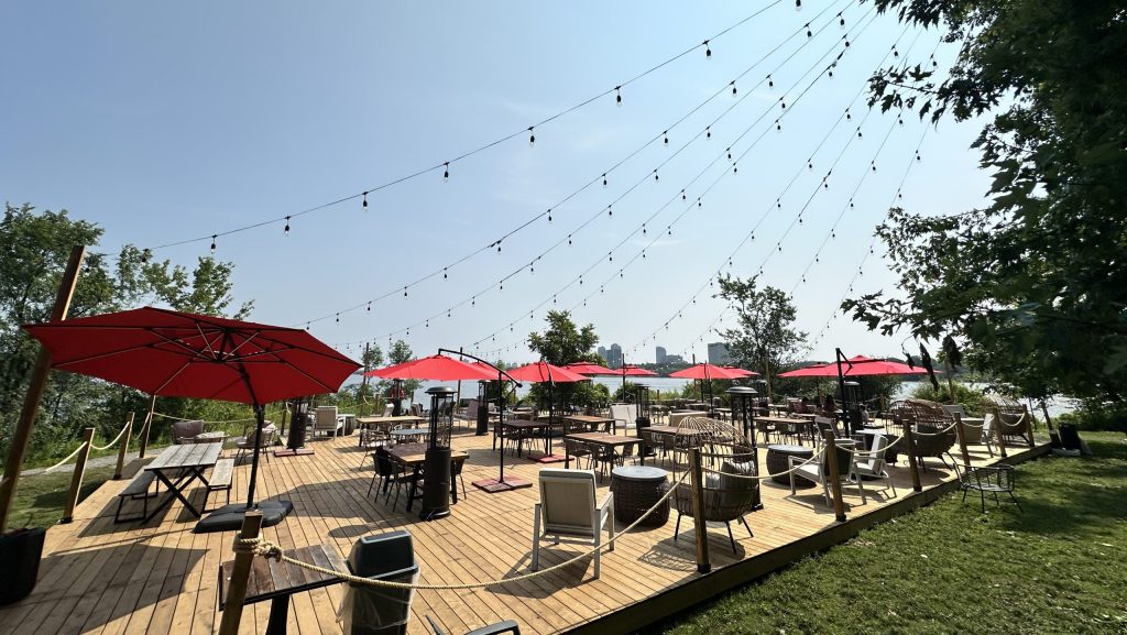 Tavern on the Island open on Friday, July 26. Photo by CityNews Ottawa.