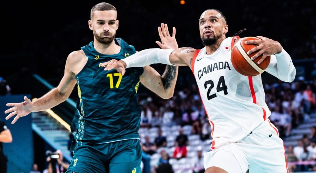 Canadian men’s basketball team beats Australia in Paris