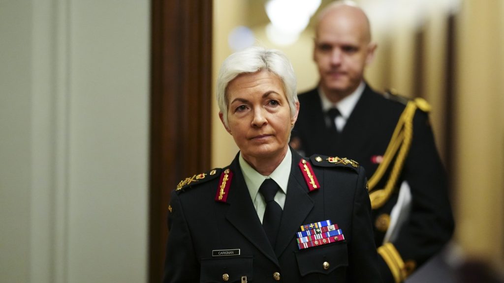 Lt.-Gen. Jennie Carignan named Canada's newest chief of the defence staff