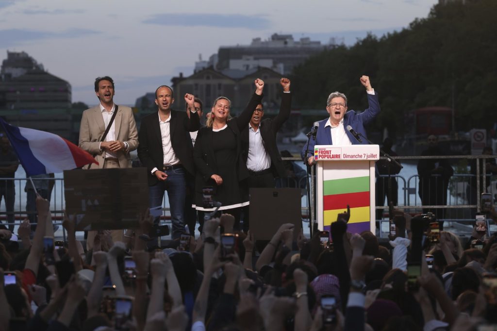 French leftists win most seats in legislative elections, beating back far-right surge, pollsters say
