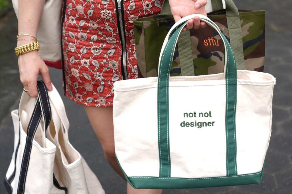 Historic utility AND high fashion. 80 year old LL Bean staple finds a new audience as a trendy bag