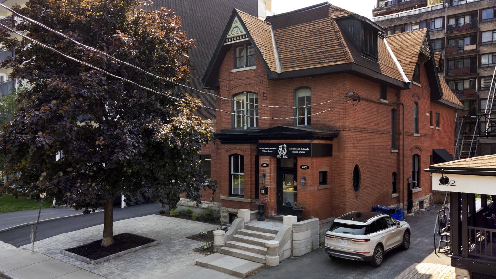 Pictured is the outside of The Royal Society of Canada's headquarters. (Photographer Krista Jahnke)