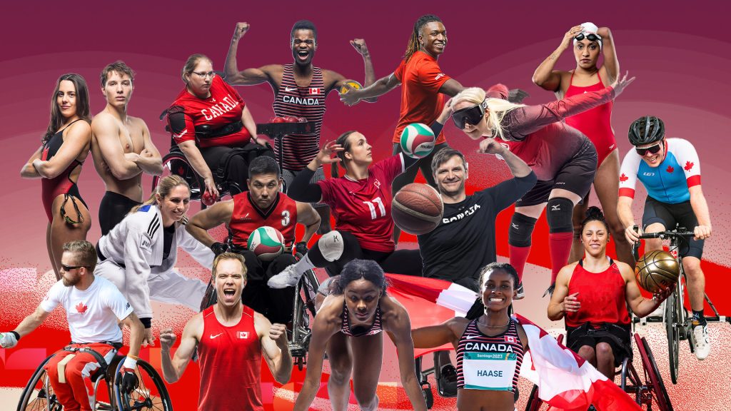 A team of 126 Canadian athletes are set to compete at Paris 2024 Paralympic Games. Photo by Canadian Paralympic Committee.