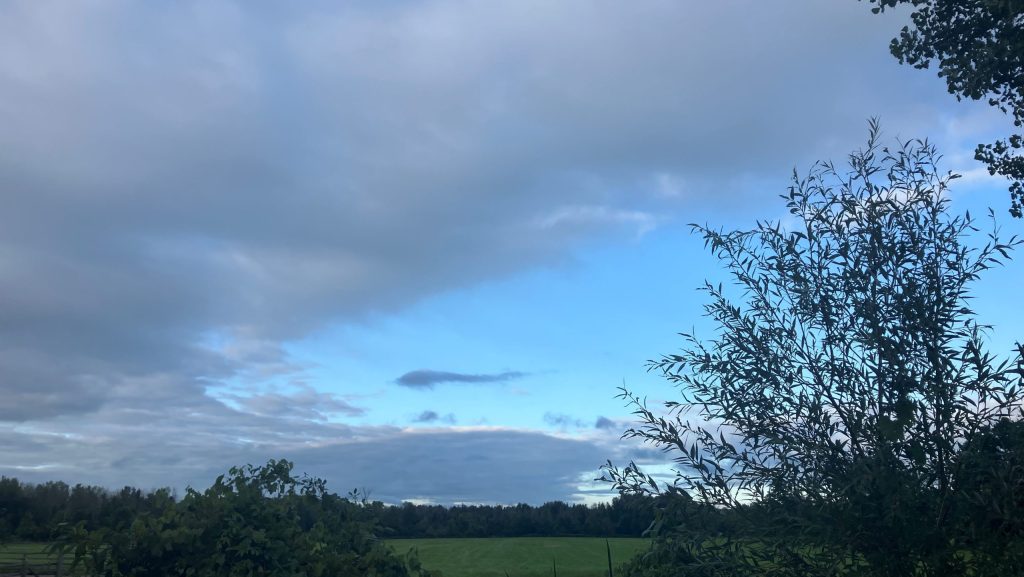 Clouds can be seen in the early morning near the outskirts of Ottawa's west end. (CityNews file)