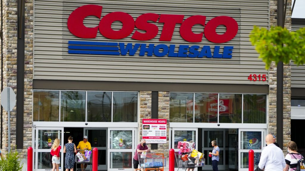 A Costco Wholesale location is pictured in Ottawa