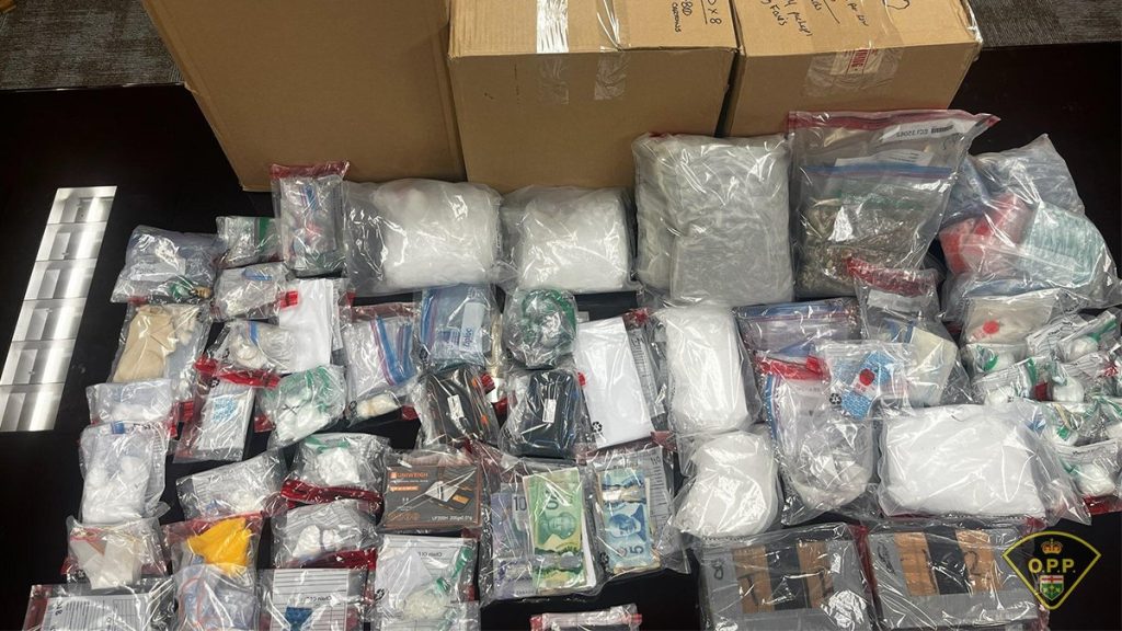 Police seize over $575K worth of cocaine and methamphetamine in Brockville