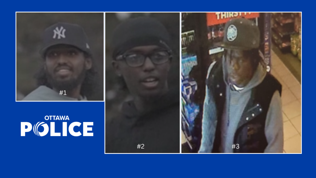 Ottawa police seeking three persons of interest in fatal Centretown shooting