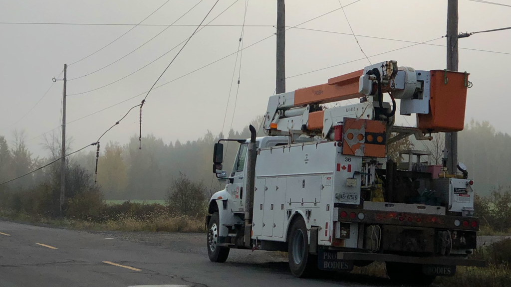 Broken hydro pole and fire leaves nearly 5,000 without power in North Grenville