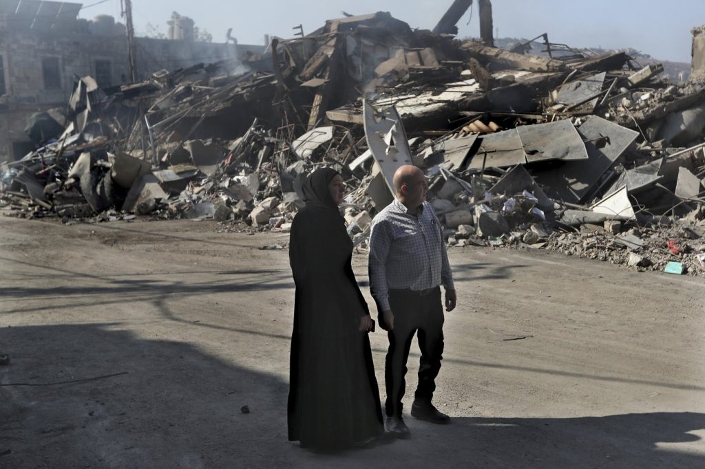 Israeli strikes kill a family of 8 in Gaza and destroy a century-old market in Lebanon