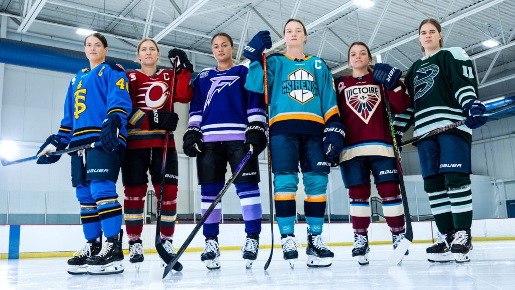 PWHL unveils game jerseys with new team names, logos