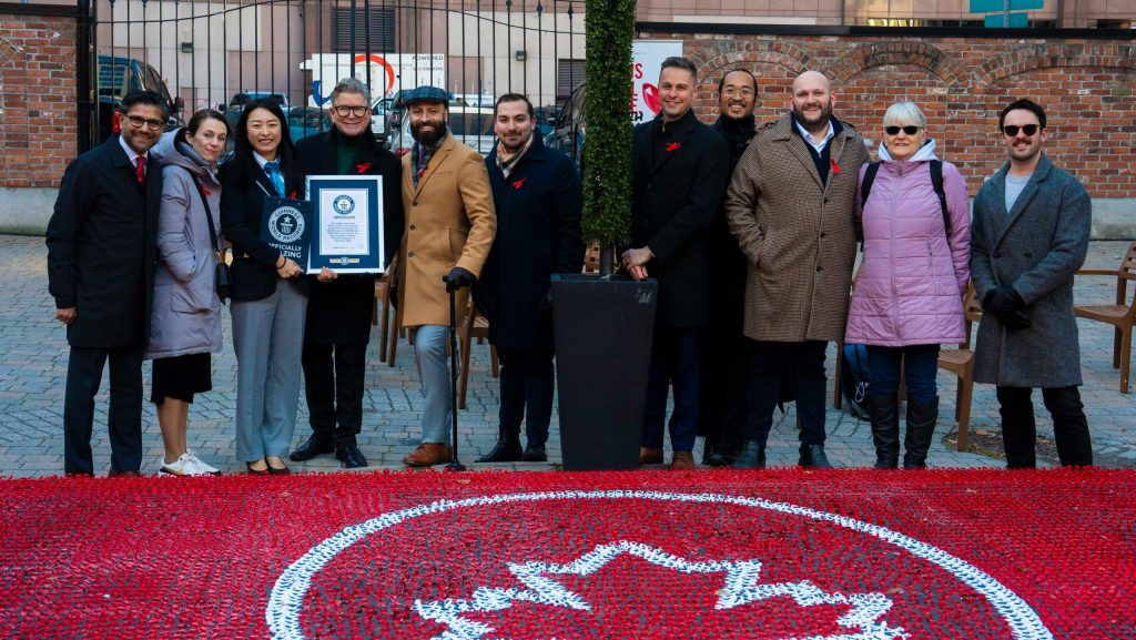 Canadian Foundation for AIDS Research receives two World Record titles