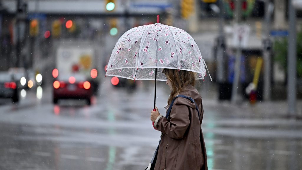 Rain and (possibly) flurry filled few days ahead in the nation's capital