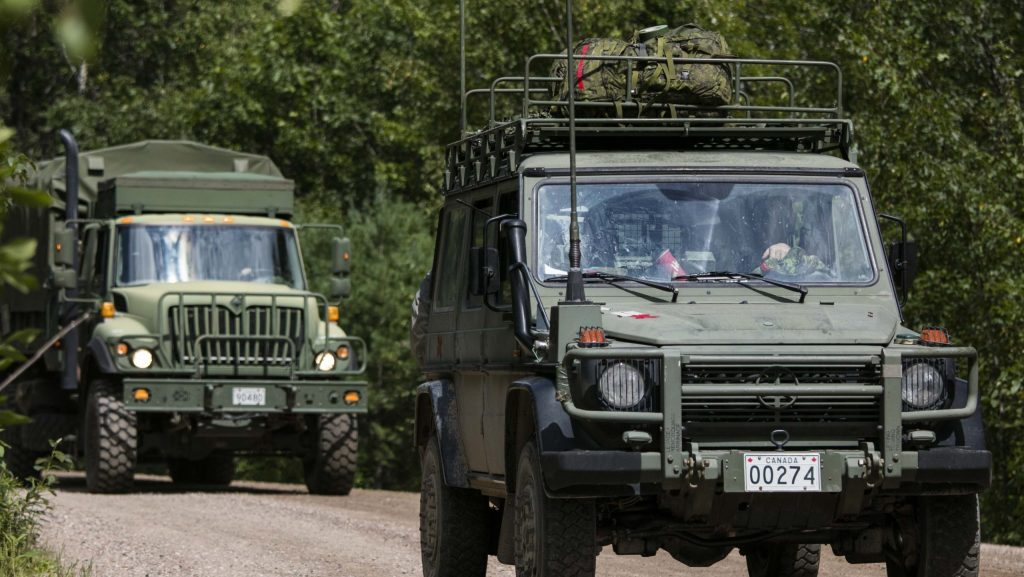 Army vehicles likely to be on Ottawa-area roads. Here's why