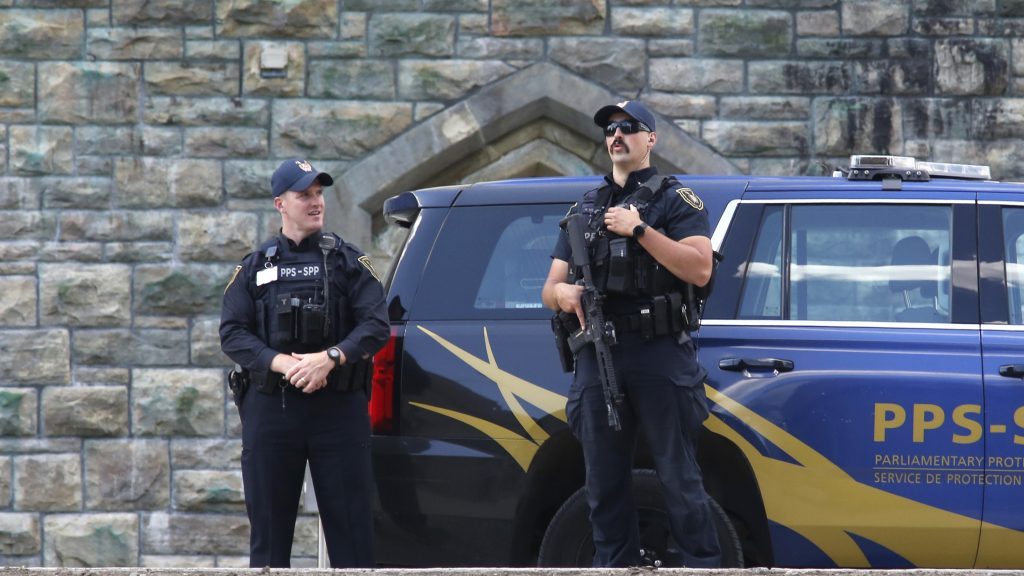 Police operation underway near Parliament Hill; some streets closed